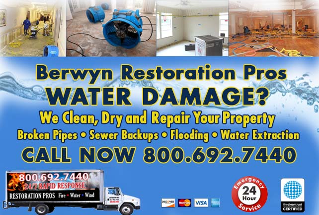 Berwyn water damage restoration